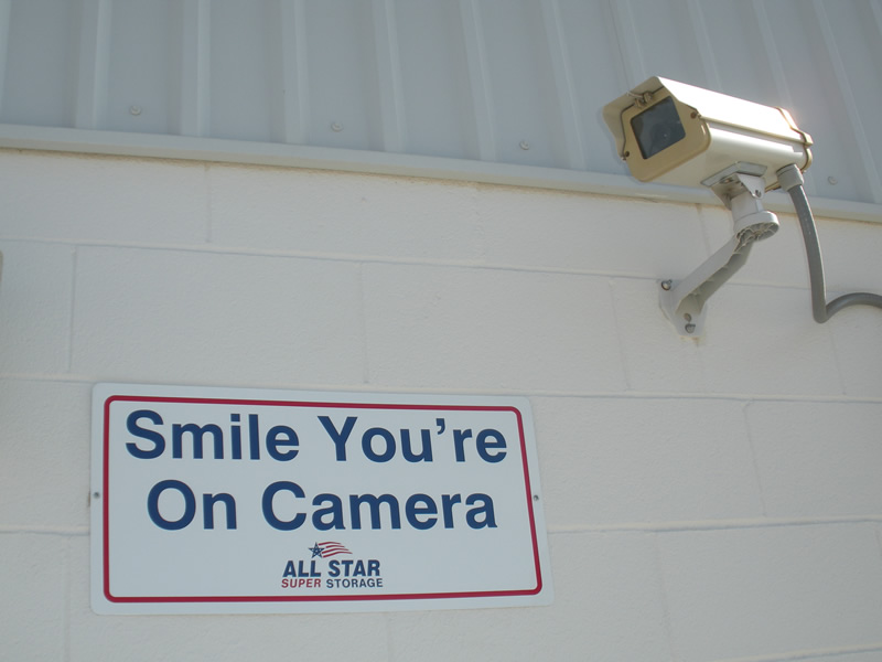 For your safety and security, our self storage facilities are well lighted at night and feature 24 hour cameras.